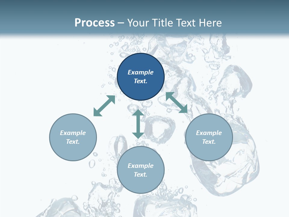 Particles Surface Closeup PowerPoint Template
