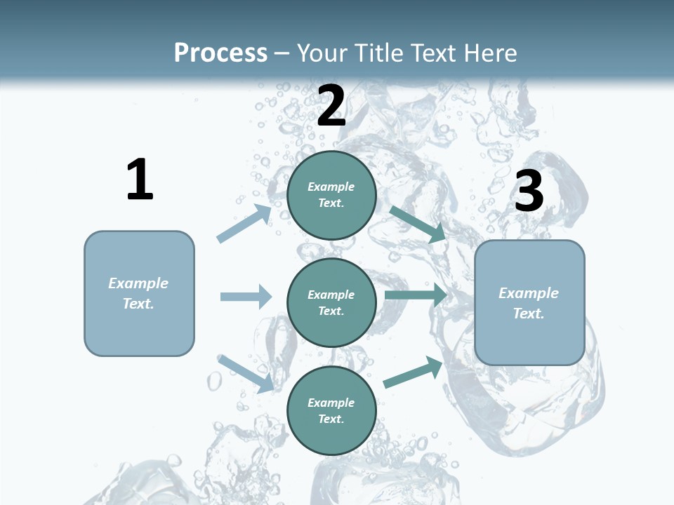 Particles Surface Closeup PowerPoint Template