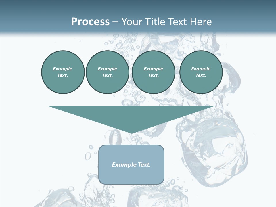 Particles Surface Closeup PowerPoint Template