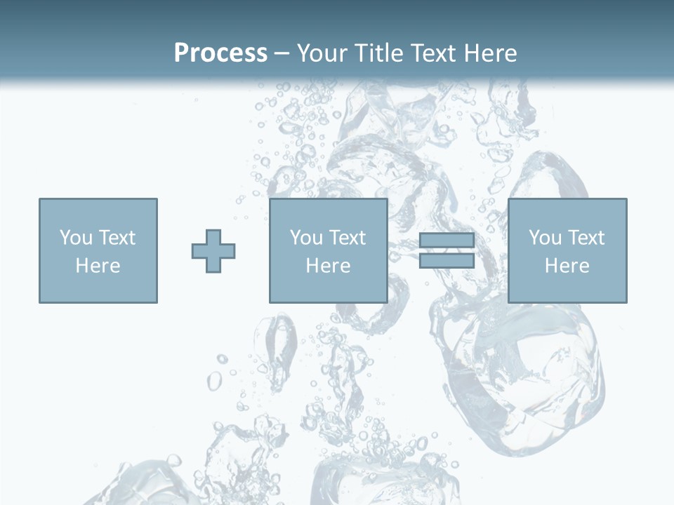 Particles Surface Closeup PowerPoint Template
