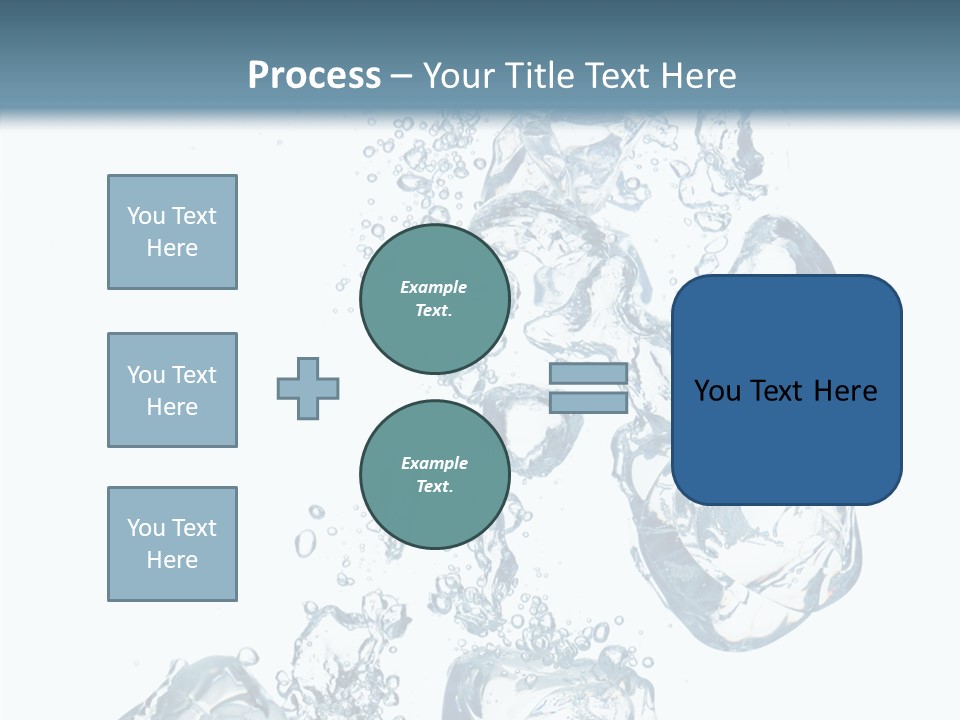 Particles Surface Closeup PowerPoint Template