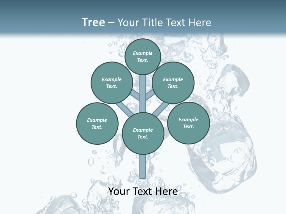 Particles Surface Closeup PowerPoint Template