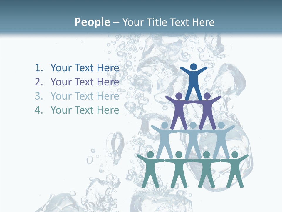 Particles Surface Closeup PowerPoint Template