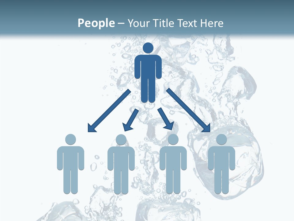 Particles Surface Closeup PowerPoint Template