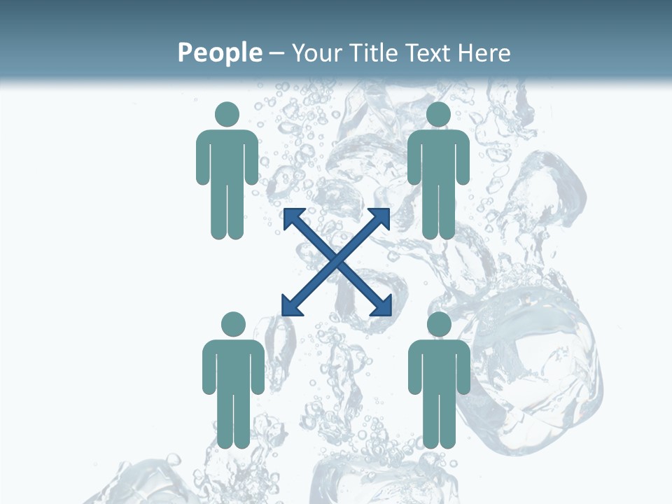 Particles Surface Closeup PowerPoint Template