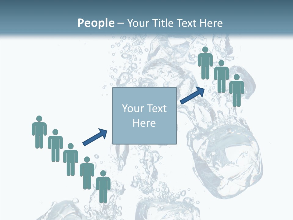 Particles Surface Closeup PowerPoint Template