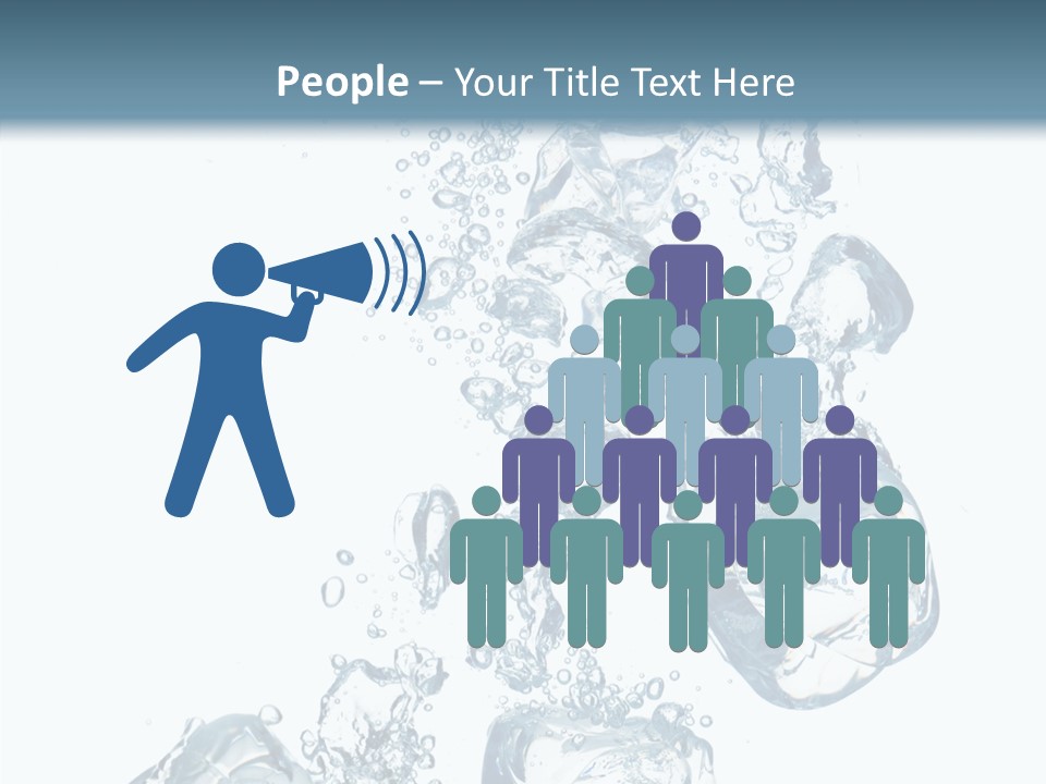 Particles Surface Closeup PowerPoint Template