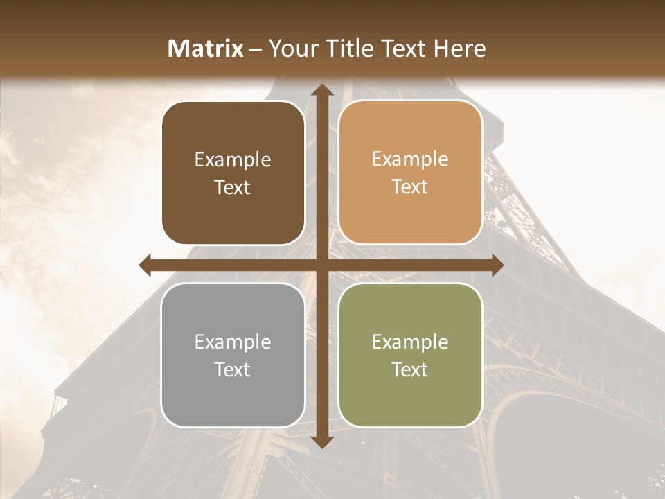 Urban Symbol Old PowerPoint Template