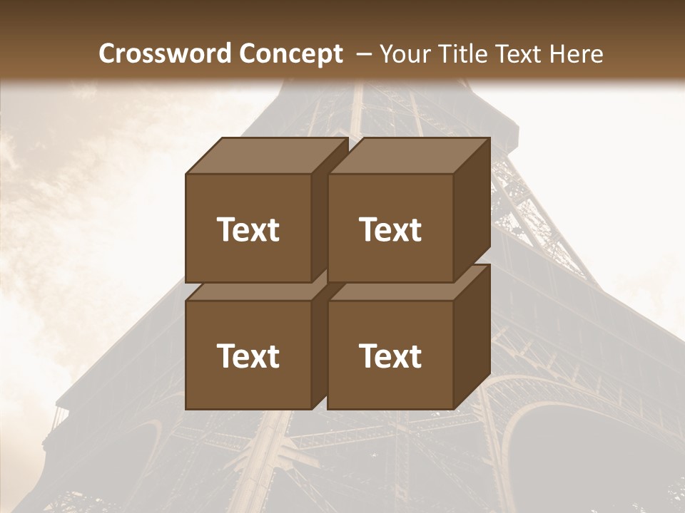 Urban Symbol Old PowerPoint Template