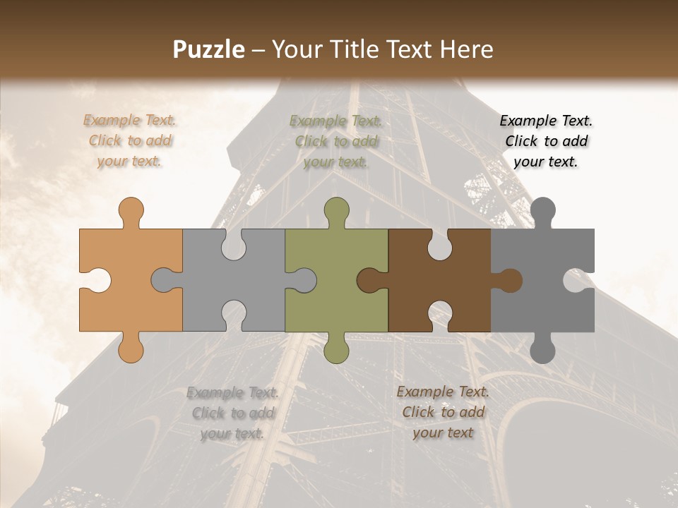 Urban Symbol Old PowerPoint Template