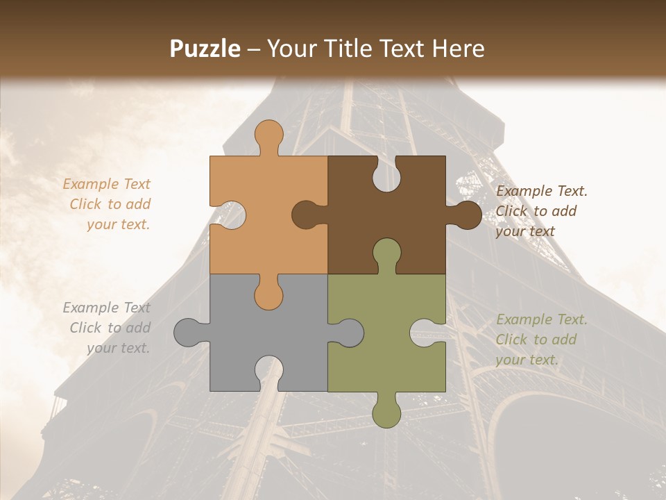 Urban Symbol Old PowerPoint Template