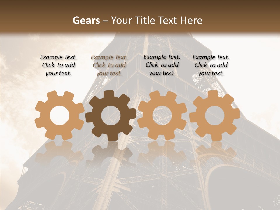 Urban Symbol Old PowerPoint Template