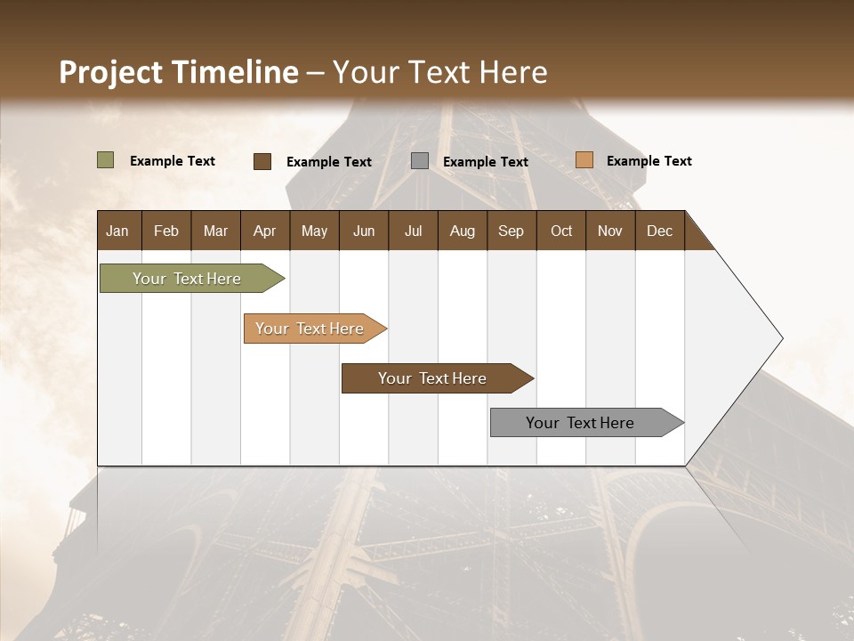 Urban Symbol Old PowerPoint Template