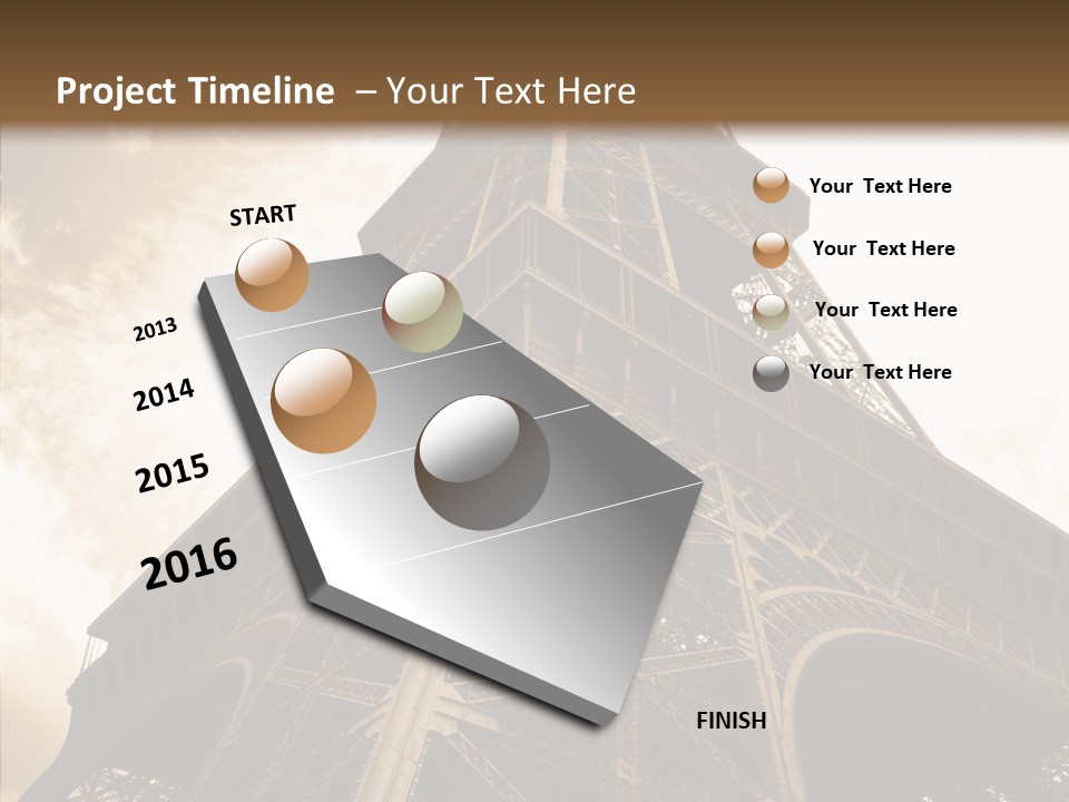 Urban Symbol Old PowerPoint Template