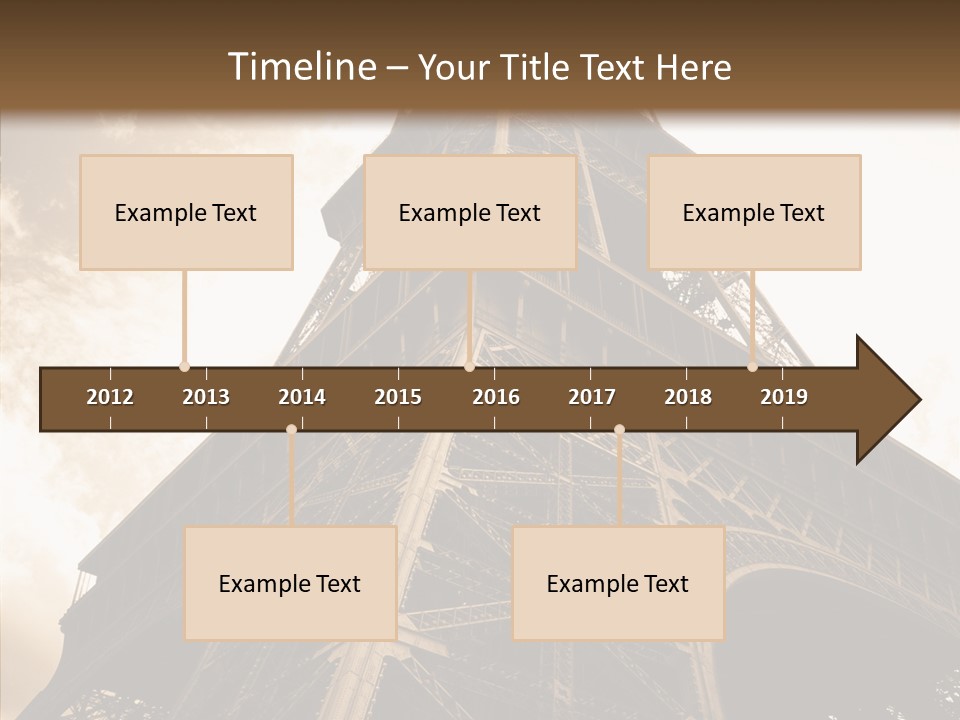 Urban Symbol Old PowerPoint Template
