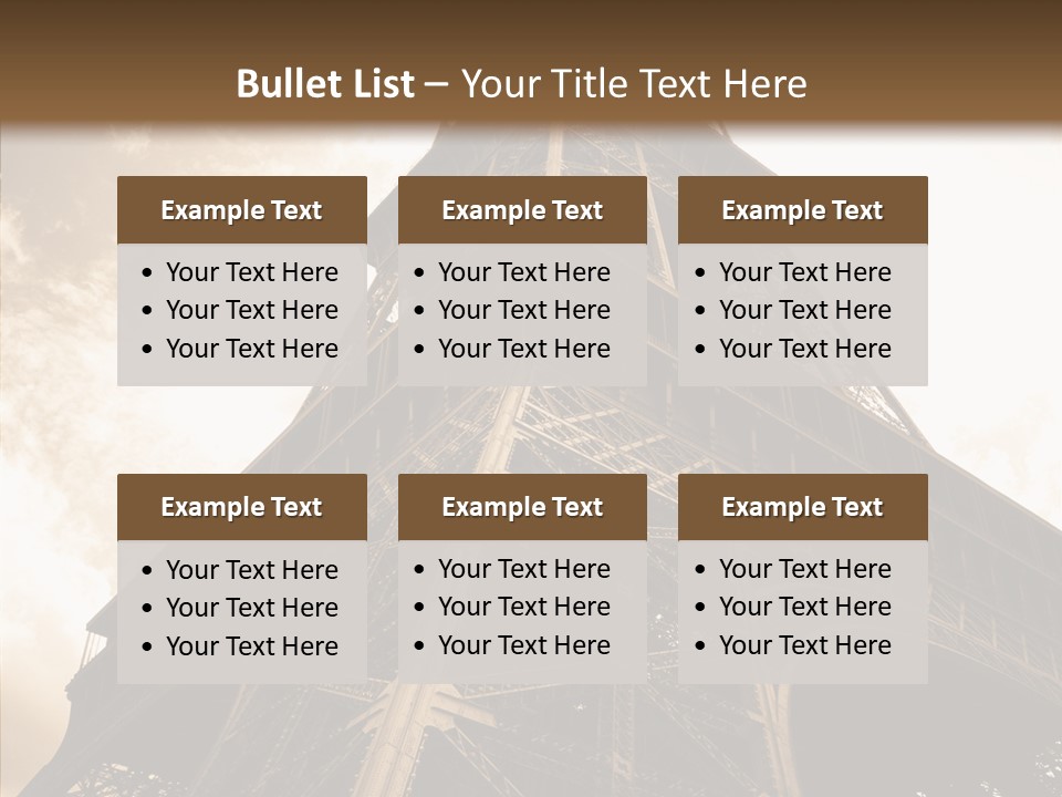 Urban Symbol Old PowerPoint Template