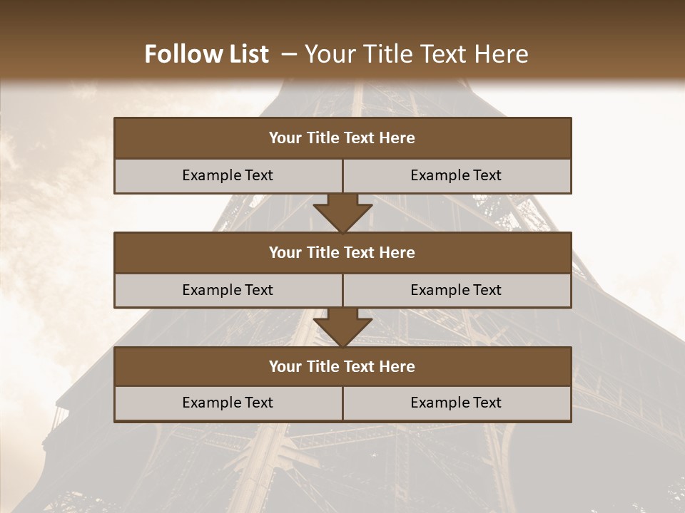 Urban Symbol Old PowerPoint Template