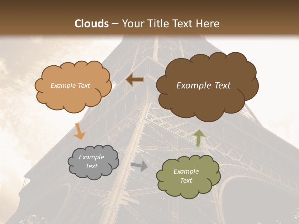 Urban Symbol Old PowerPoint Template