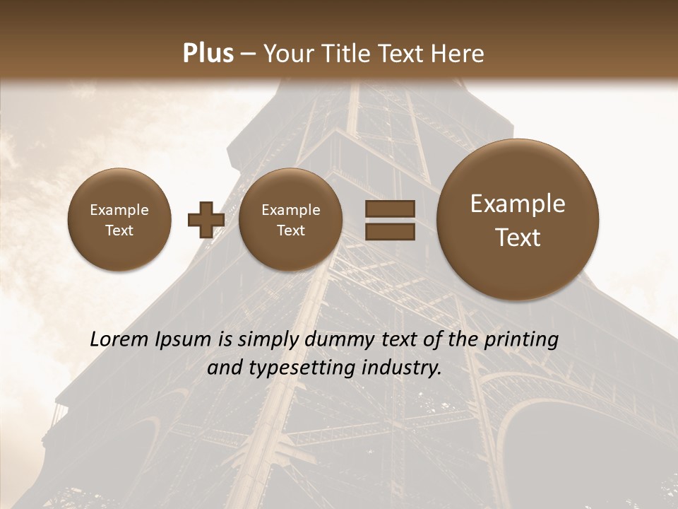 Urban Symbol Old PowerPoint Template