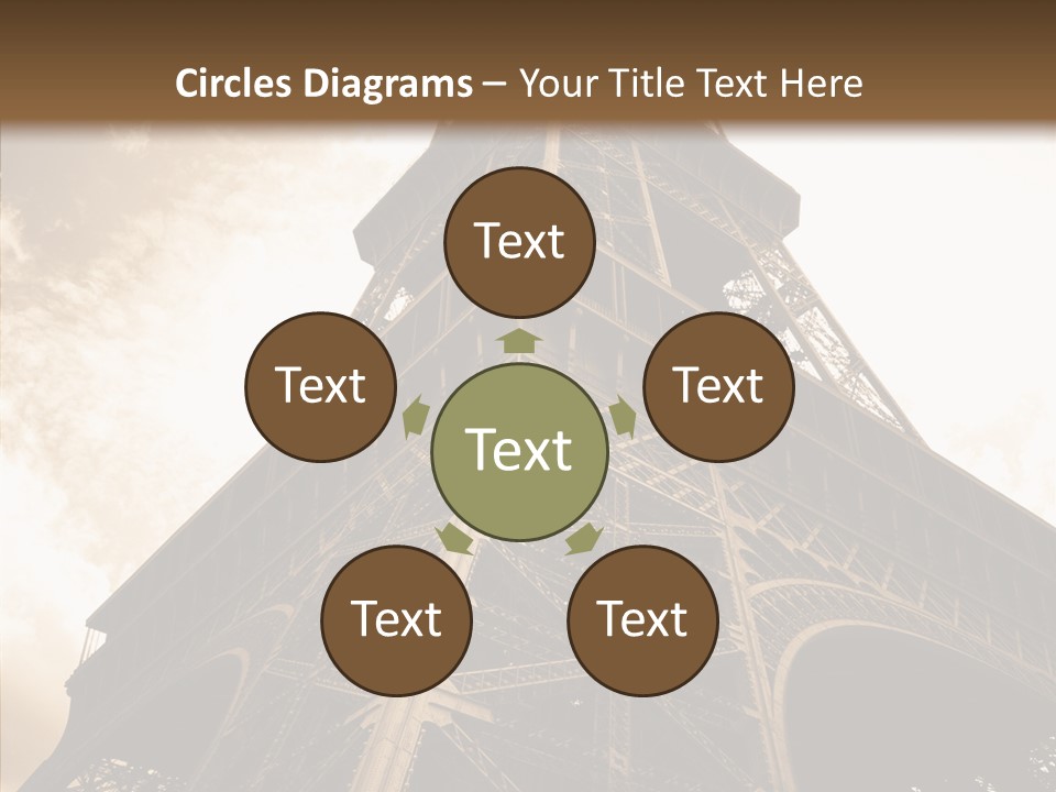 Urban Symbol Old PowerPoint Template