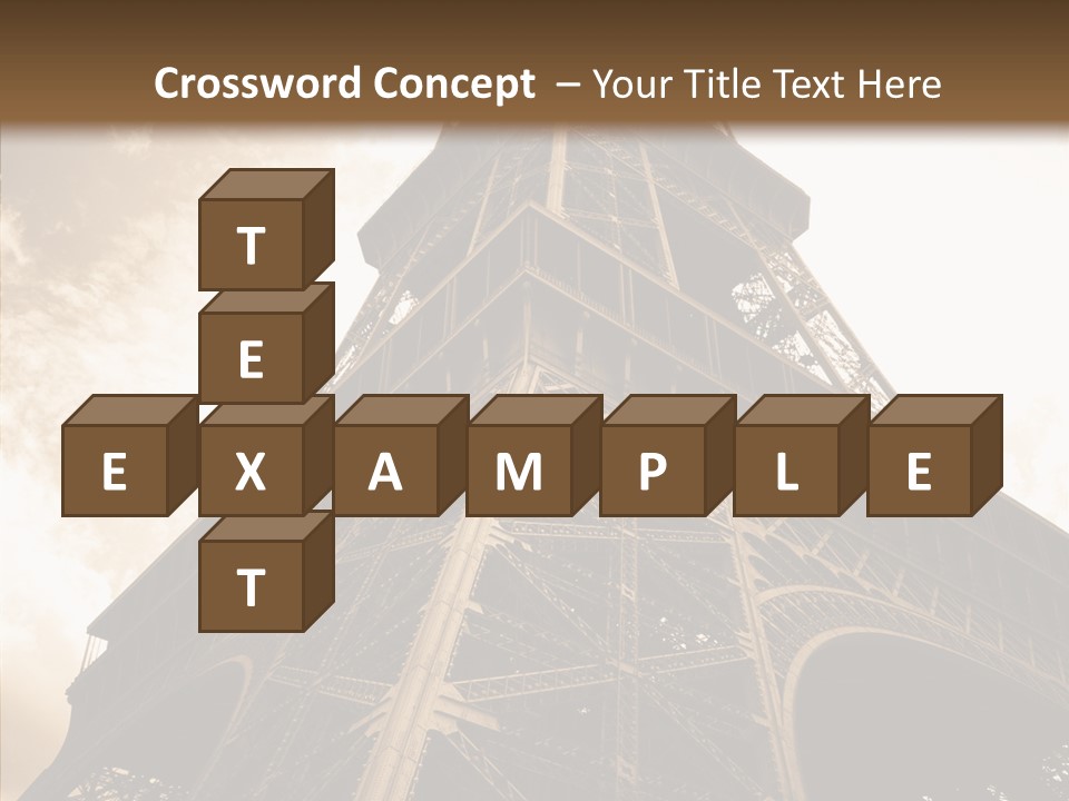 Urban Symbol Old PowerPoint Template