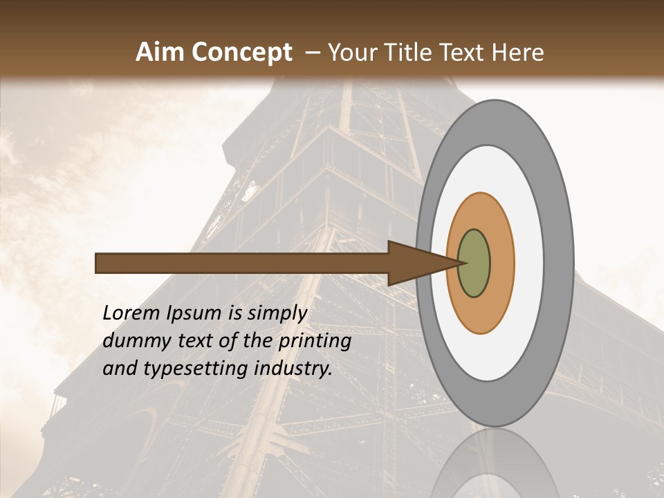 Urban Symbol Old PowerPoint Template