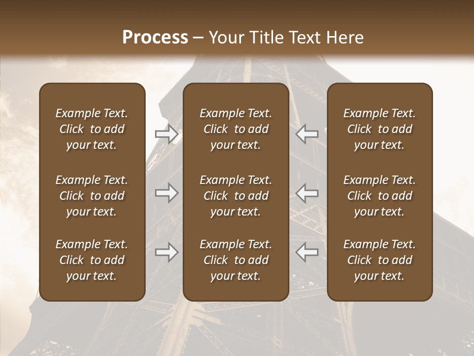 Urban Symbol Old PowerPoint Template