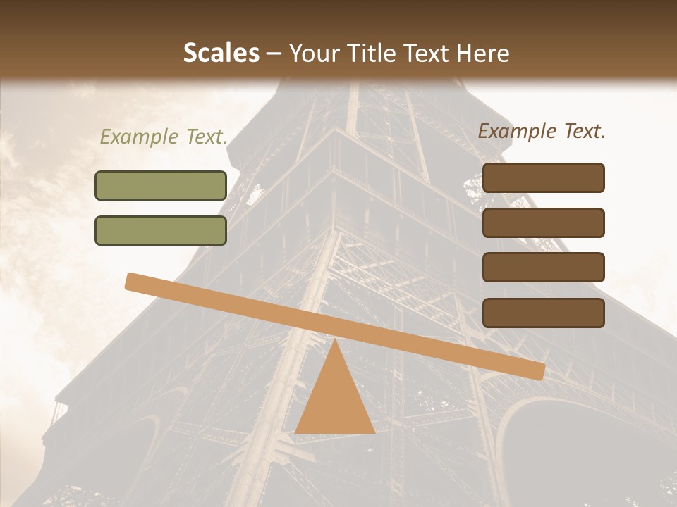 Urban Symbol Old PowerPoint Template