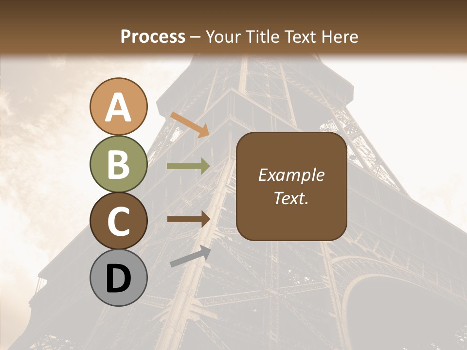 Urban Symbol Old PowerPoint Template