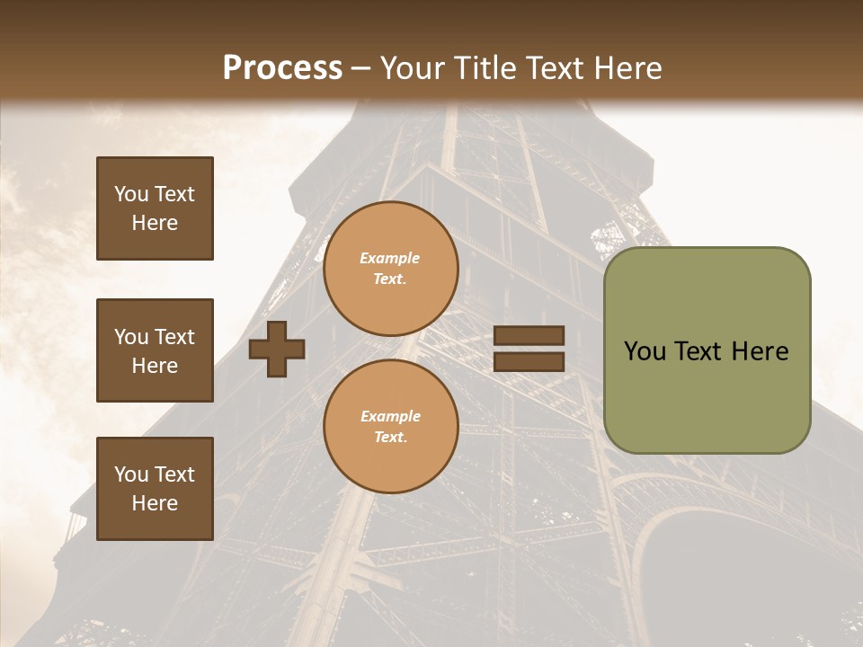Urban Symbol Old PowerPoint Template