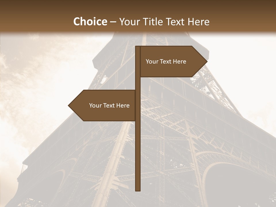 Urban Symbol Old PowerPoint Template