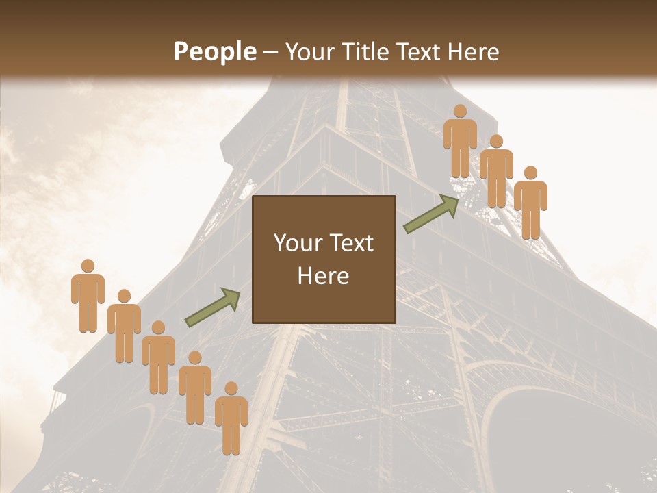 Urban Symbol Old PowerPoint Template