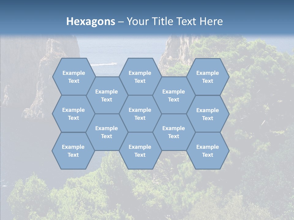 Vacations Grass Capri PowerPoint Template