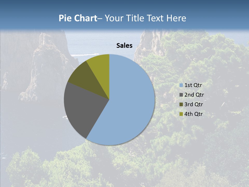 Vacations Grass Capri PowerPoint Template