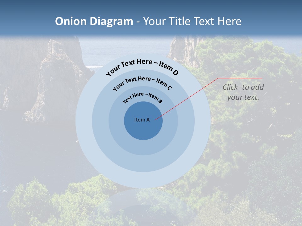 Vacations Grass Capri PowerPoint Template