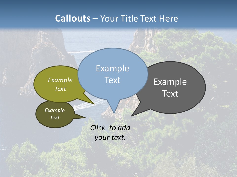 Vacations Grass Capri PowerPoint Template