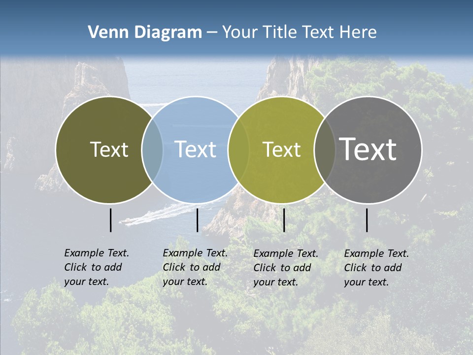 Vacations Grass Capri PowerPoint Template