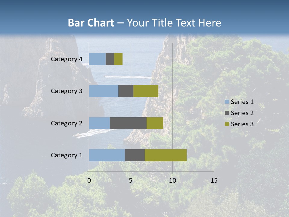 Vacations Grass Capri PowerPoint Template