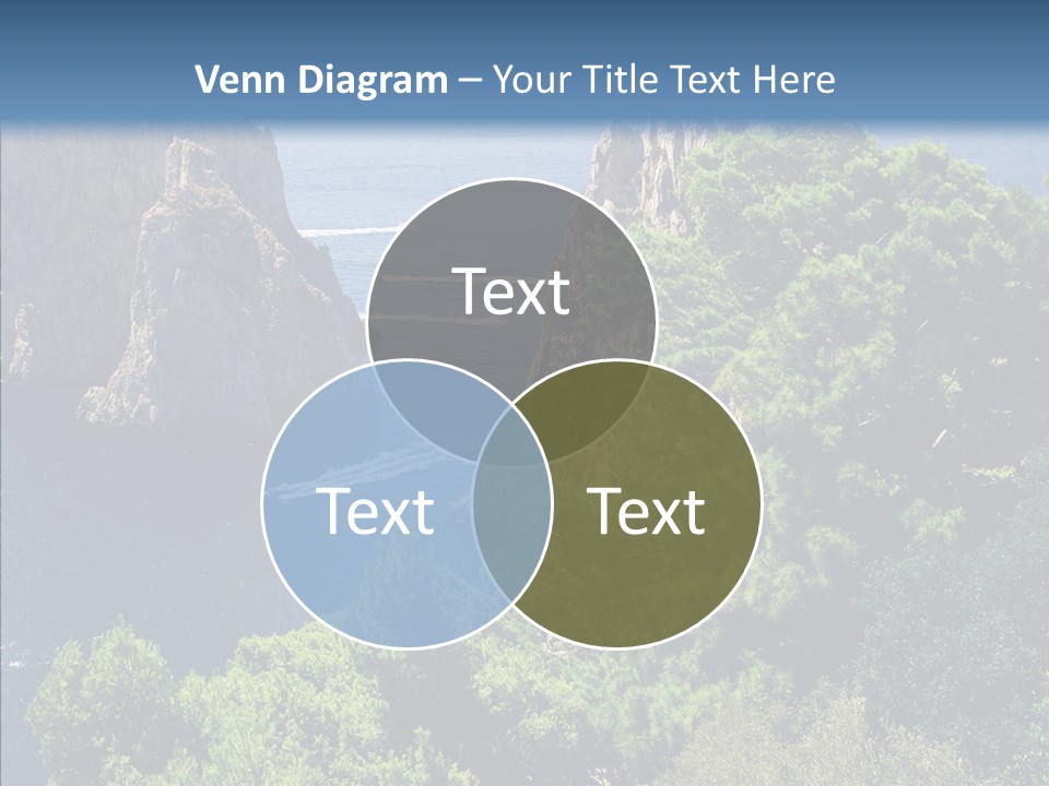 Vacations Grass Capri PowerPoint Template