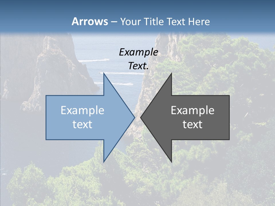 Vacations Grass Capri PowerPoint Template