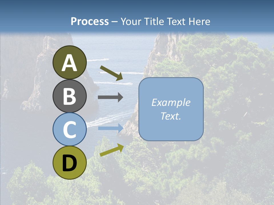 Vacations Grass Capri PowerPoint Template