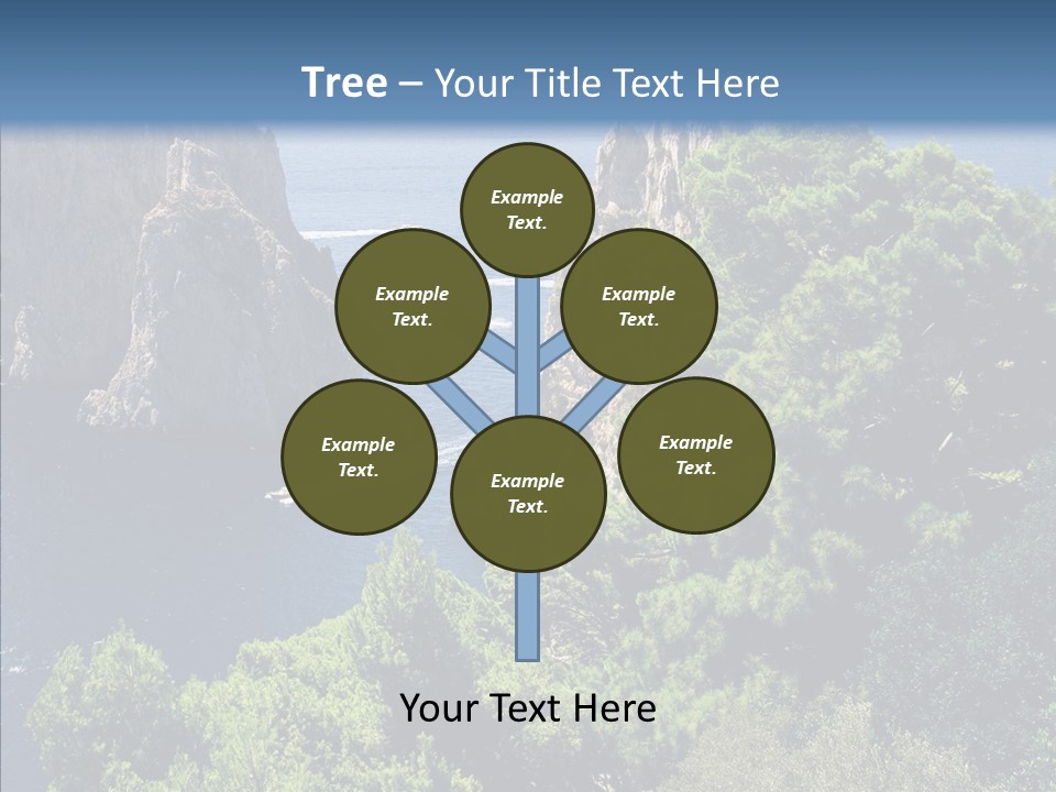 Vacations Grass Capri PowerPoint Template