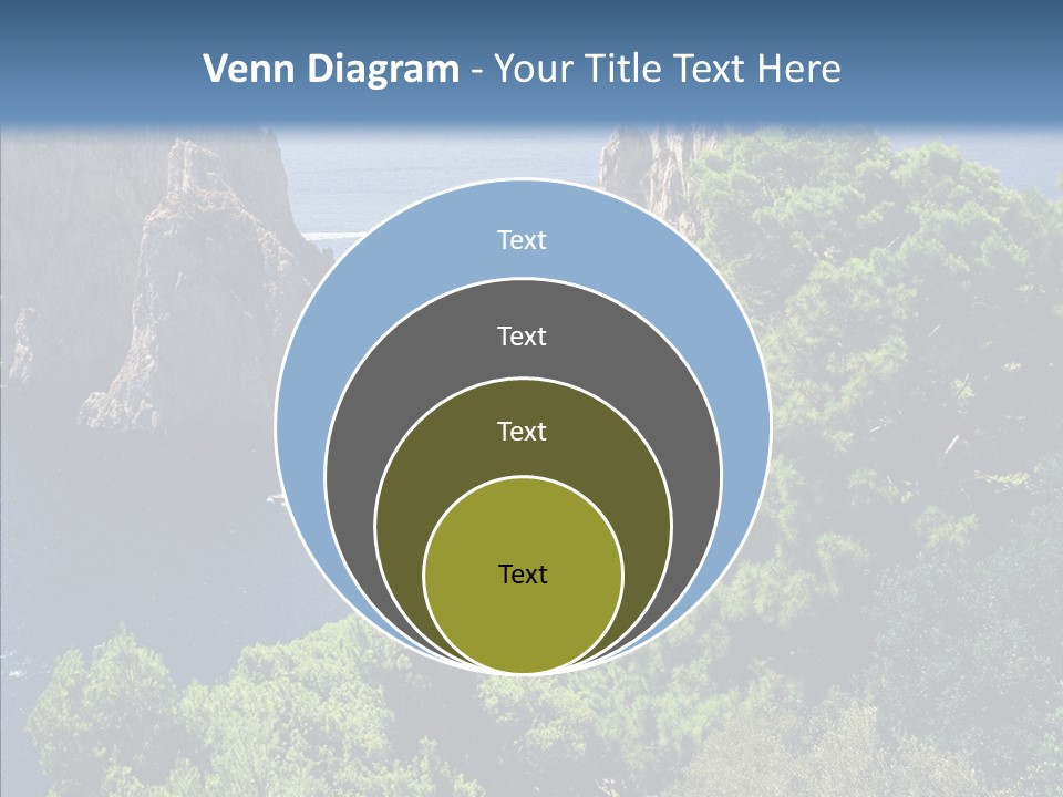 Vacations Grass Capri PowerPoint Template