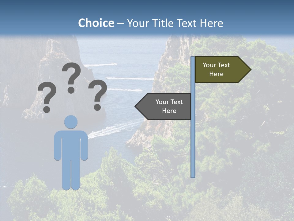 Vacations Grass Capri PowerPoint Template