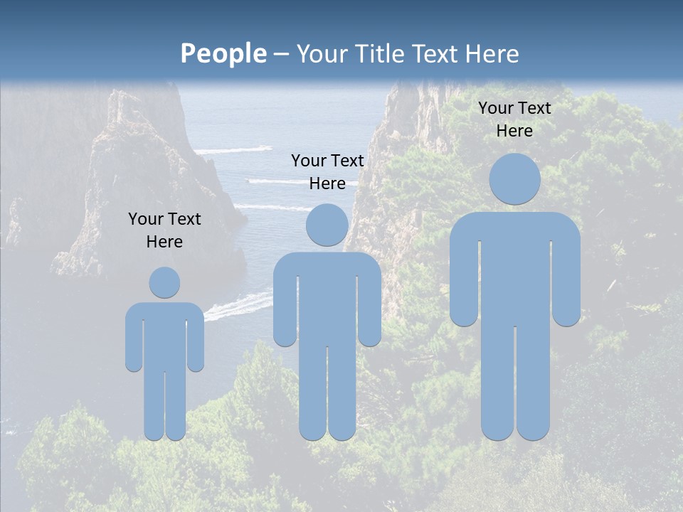 Vacations Grass Capri PowerPoint Template