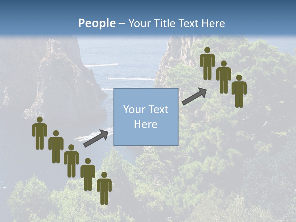 Vacations Grass Capri PowerPoint Template