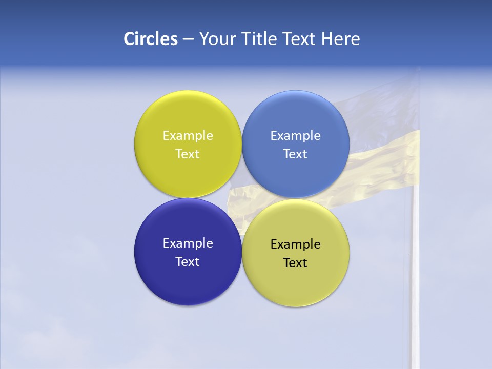 Ukrainian Ethnicity Color PowerPoint Template