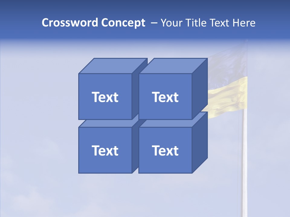 Ukrainian Ethnicity Color PowerPoint Template
