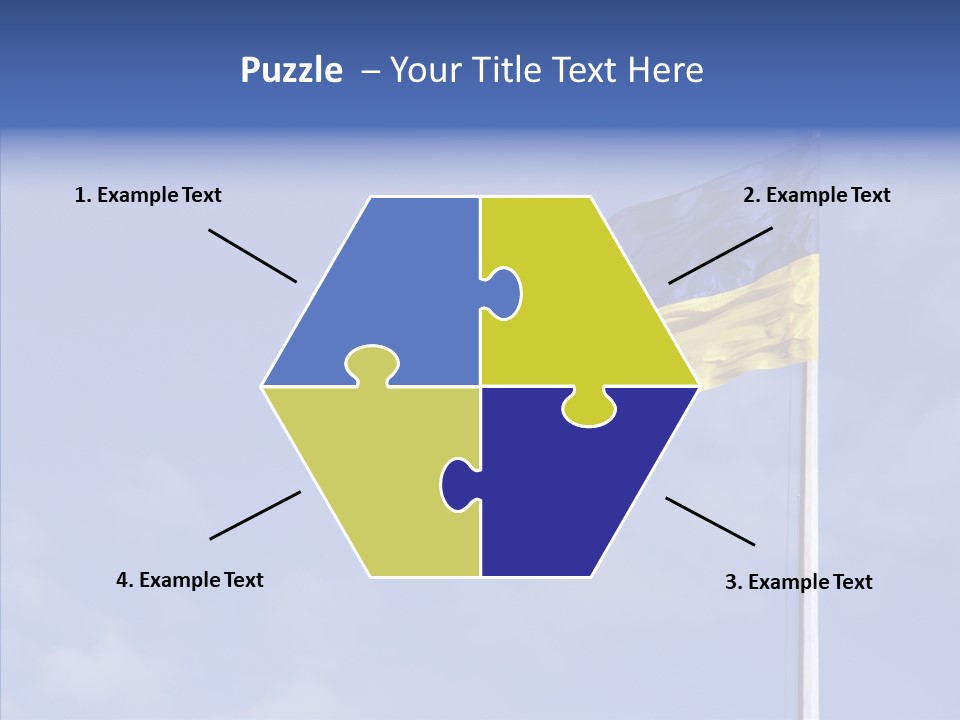 Ukrainian Ethnicity Color PowerPoint Template