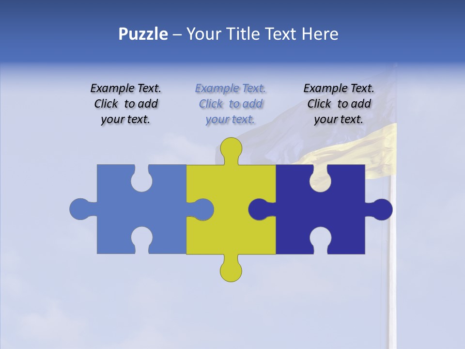 Ukrainian Ethnicity Color PowerPoint Template
